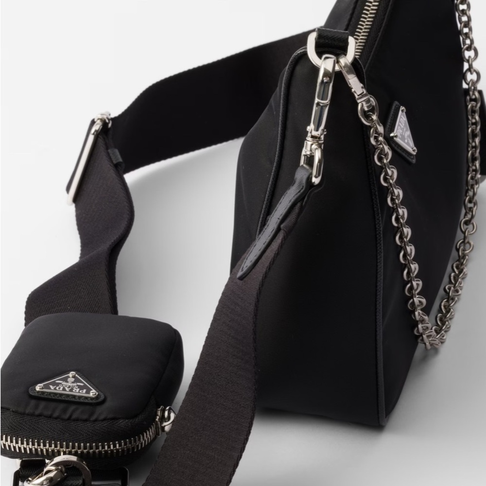 Black Prada Re-Edition 2005 Re-Nylon bag - Picture 8 of 9